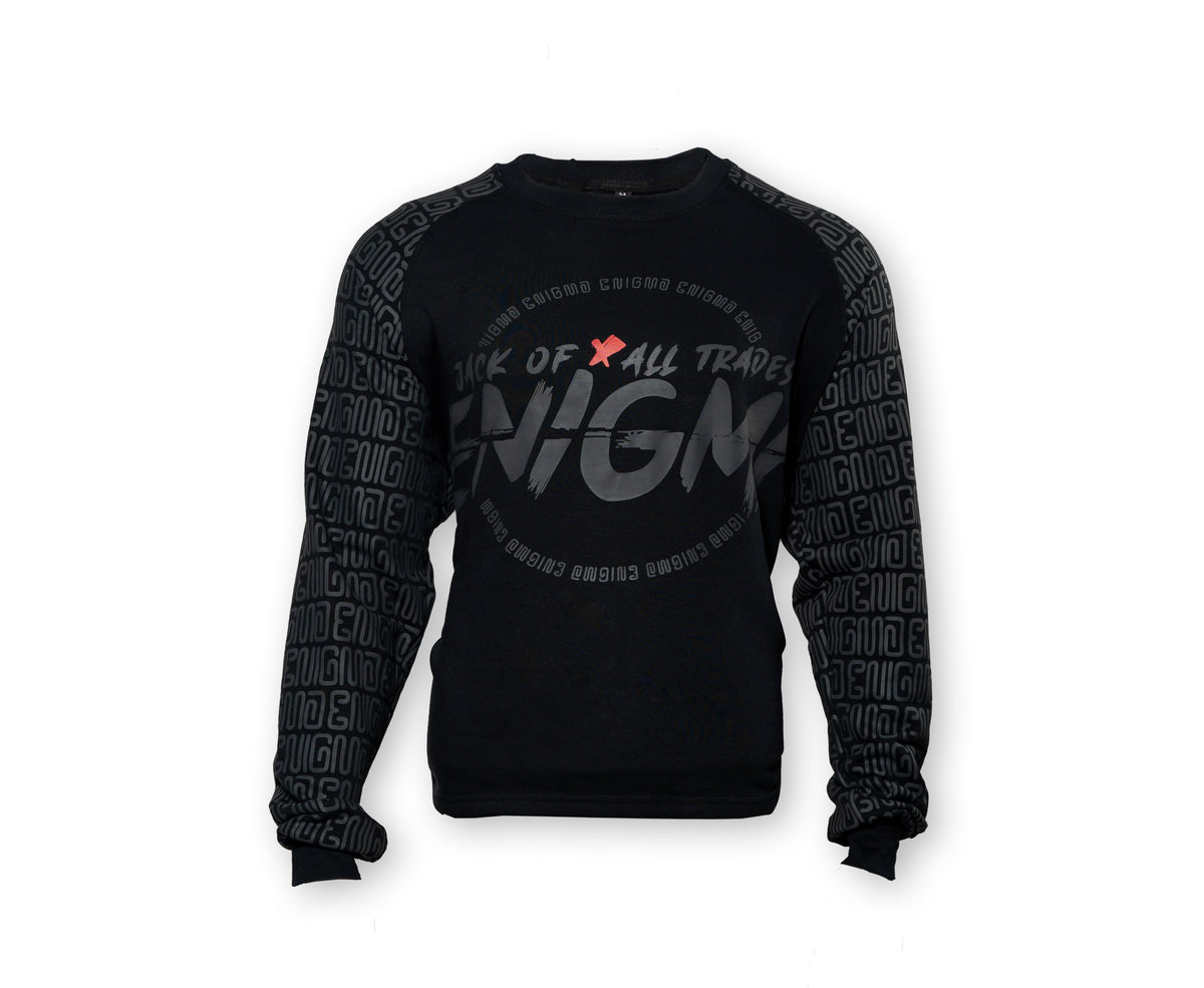 Enigma Multi-Logo Long Sleeve T-Shirt